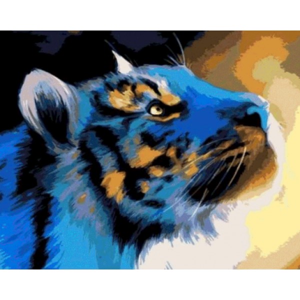 Animal Tiger Diy Paint By Numbers Kits Australia