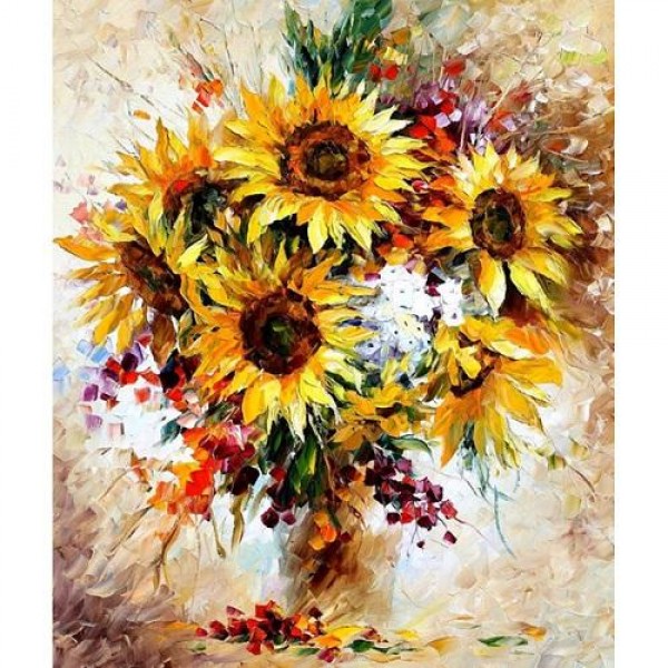 Flower Sunflower Paint By Numbers Kits Australia