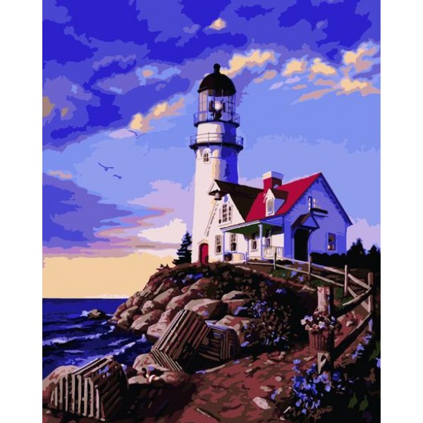 Lighthouse Diy Paint By Numbers Kits Australia