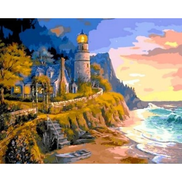 Lighthouse Diy Paint By Numbers Kits Australia